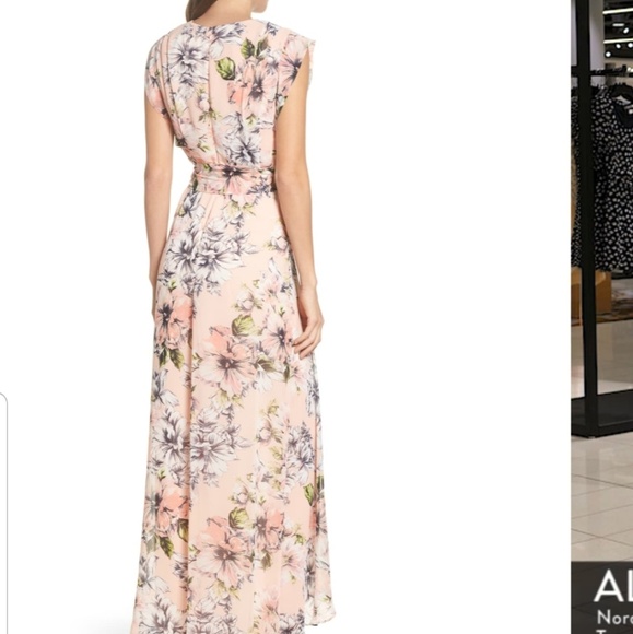 Floral Ruffle High/Low Maxi Dress - Picture 2 of 4